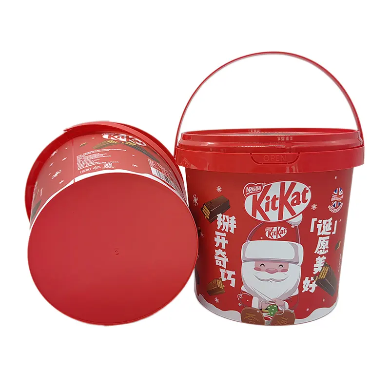 IML Label PP Snack Container sa pamamagitan ng Injection Molding