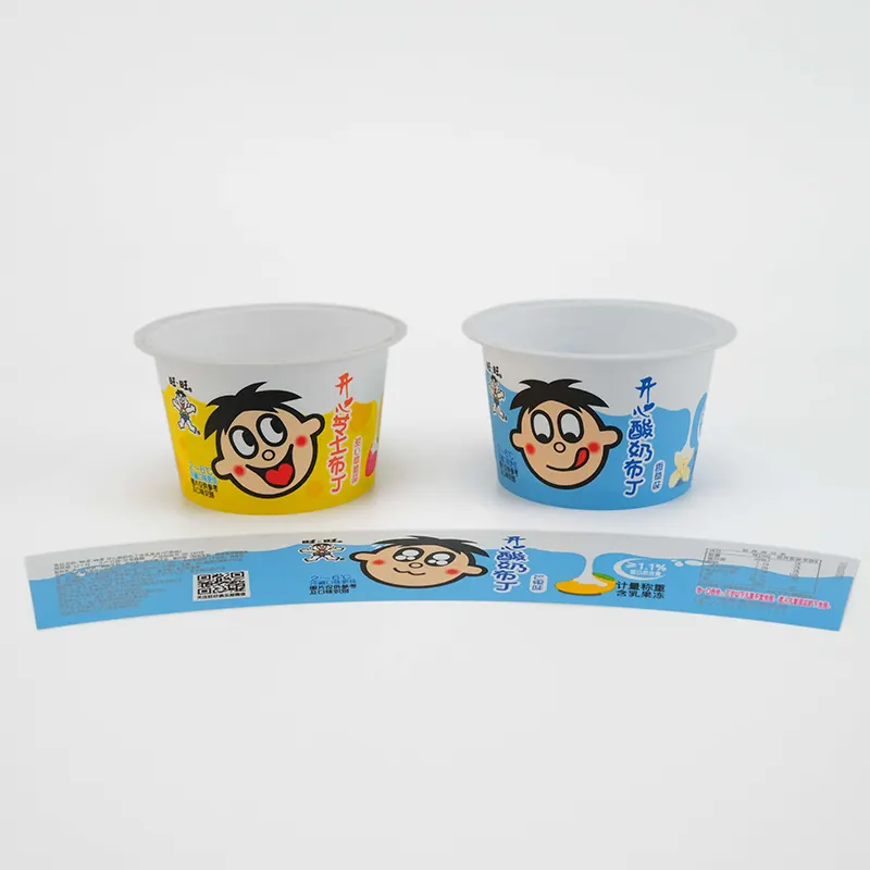PP Yogurt Cup IML Label Injection Molding